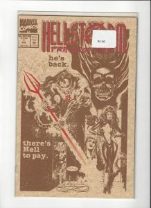 Hellstorm #1 Son Of Satan Parchment Cover NM+