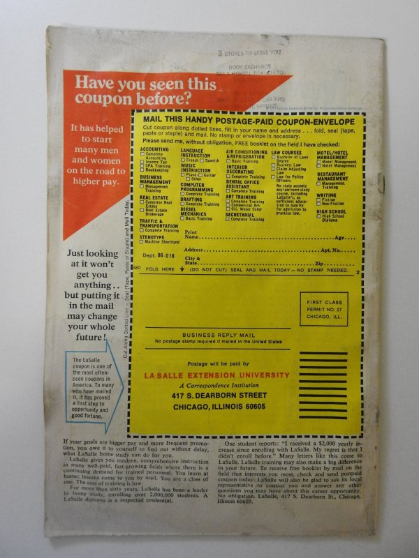 Marvel Premiere #7 (1973) GD/VG  moisture stain, stamp bc, rust bottom staple