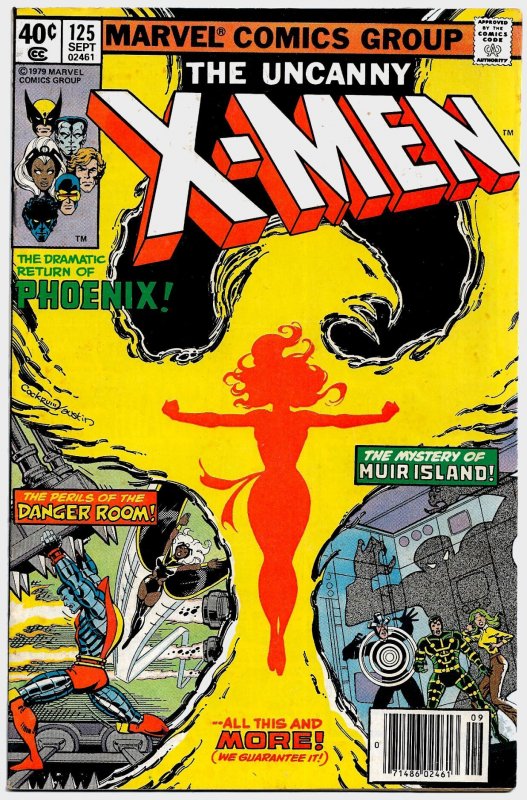 X-MEN #125 (Sept1979 ) 9.0 VF/NM Claremont! Byrne/Austin! The return of PHOENIX!