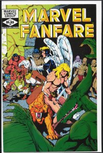 Marvel Fanfare #4 (1982) Angel