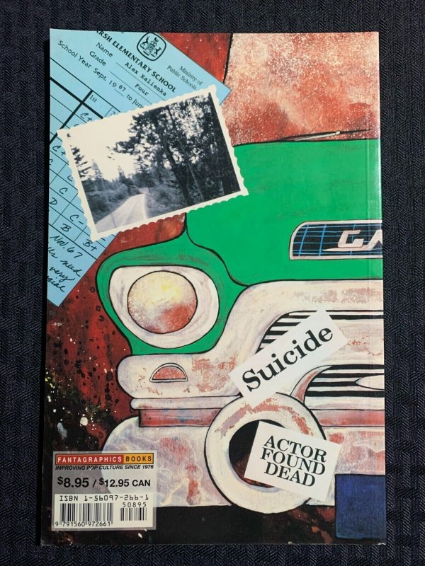 1997 WHY DID PETE DUEL KILL HIMSELF Mark Kalesniko SC FN+ 6.5 1st Fantagraphics