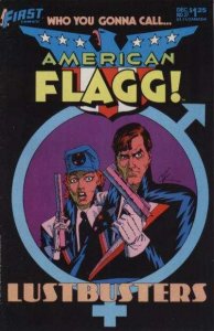 American Flagg! #27, VF- (Stock photo)