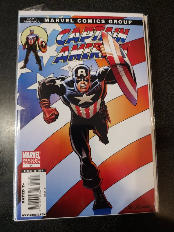 Captain America #44 Buscema Variant NM