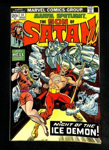 Marvel Spotlight #14 Son of Satan!