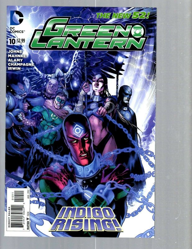 11 DC Comics Green Lantern #1 2 3 4 5 6 7 8 9 10 11 J448