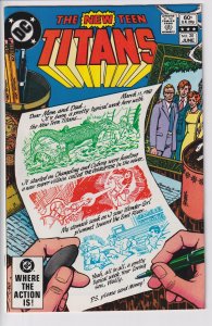 NEW TEEN TITANS #20 (Jun 1982) VFNM 9.0 white.