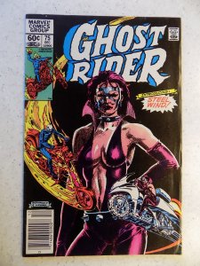 GHOST RIDER # 75 MARVEL BRONZE HORROR SUPERNATURAL FN