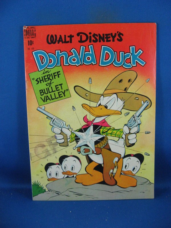 FOUR COLOR 199 DONALD DUCK F BARKS SHERIFF OF BULLET VALLEY 1948