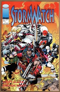 Stormwatch #1 Direct Edition (1993) - Jim Lee Cover - Key Issue