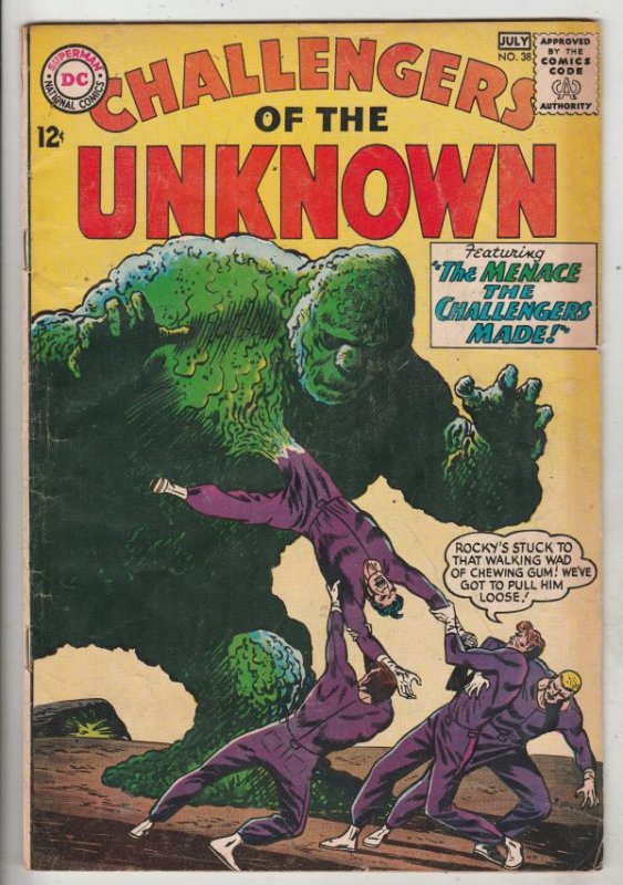 Challengers of the Unknown #38 (Jul-64) VG/FN Mid-Grade Challengers of the Un...