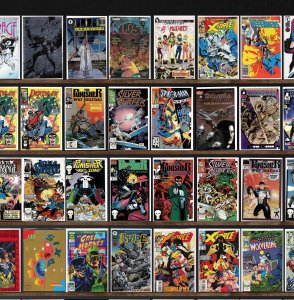 Huge Lot 150+ Comics with X-Force, Daredevil, Silver Surfer & More!