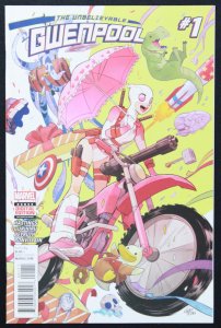 The Unbelievable Gwenpool #1 Direct Edition - Gurihiru Cover (2016) Gwenpool