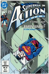 Action Comics #665 (1991) Beautiful High Grade DC Copper Age