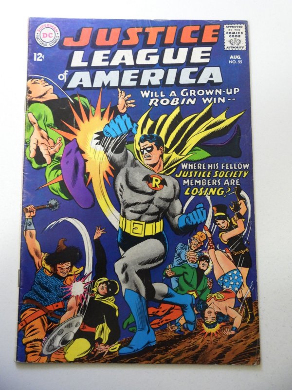 Justice League of America #55 (1967) VG/FN Condition