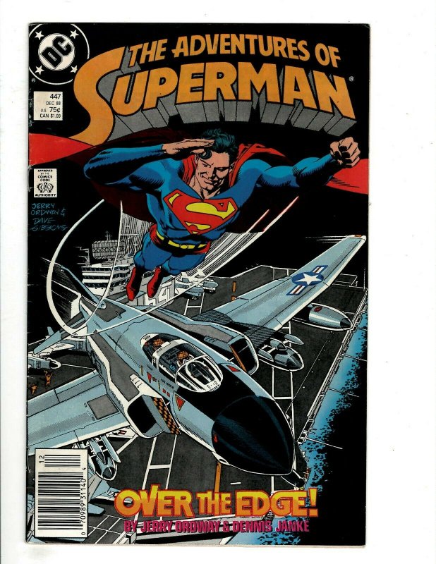 12 Adventures of Superman DC Comics 437 441 442 444 445 446 447 449 450 + HG1