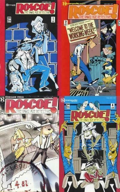 ROSCOE THE DAWG ACE DETECTIVE (1987 RENEGADE) 1-4