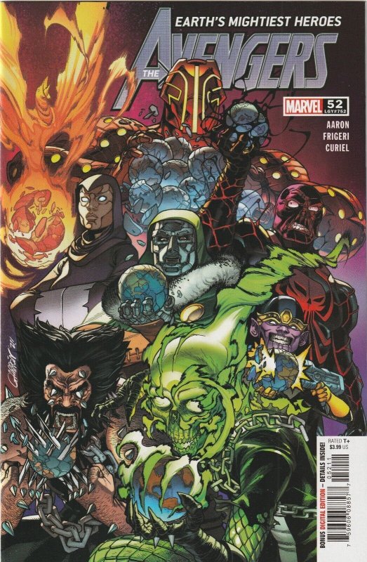 Avengers # 52 Cover A NM Marvel [L5]