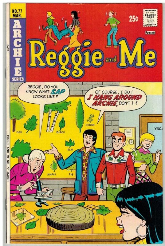 REGGIE & ME (1966-1980) 77 VF Mar. 1975