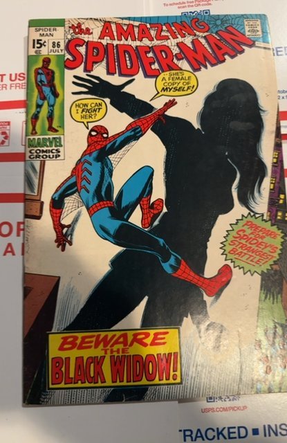 The Amazing Spider-Man #86 (1970)Beware of the Black Widow