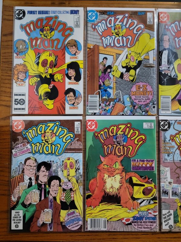 'Mazing Man 1-12 + Special Complete Set Run! ~ NEAR MINT NM ~ 1986 DC Comics