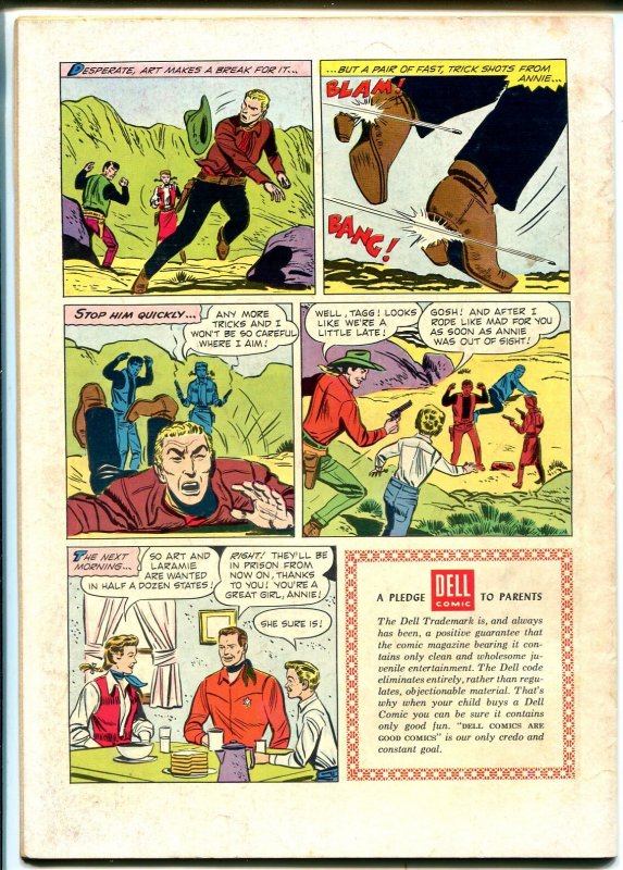 Annie Oakley #6  1956 - Dell  -FN - Comic Book