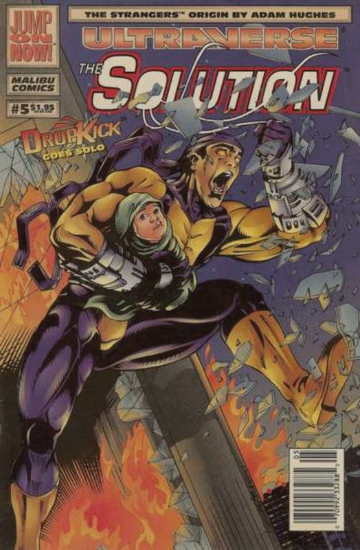 Solution #5 Newsstand Cover (1993-1995) Malibu Comics VF+