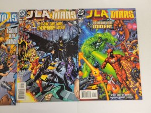 3 JSA Titans DC Comic Books #1 2 3 Series 89 TJ15