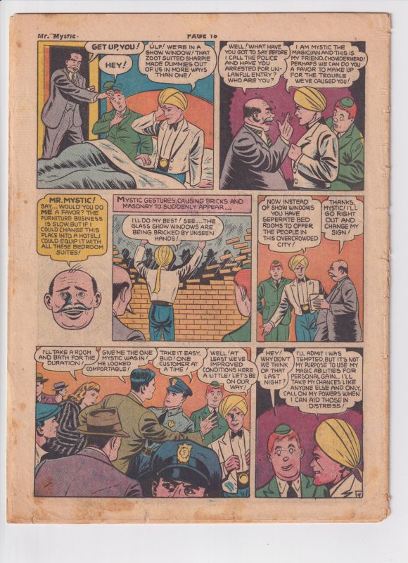 SPIRIT WEEKLY SECTION #188 (01/02/1944) Nice GVG 3.0 see description.