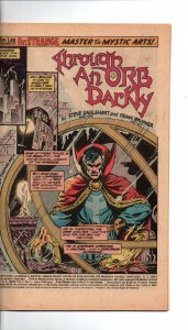 Doctor Strange #1 - 1st appearance Silver dagger - KEY - MVS intact -1974- VF/NM