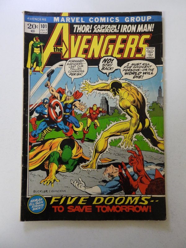 The Avengers #101 (1972) VG condition