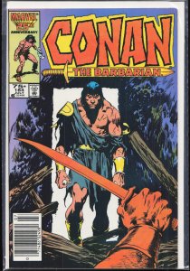 Conan the Barbarian #184 Newsstand Edition (1986) Conan