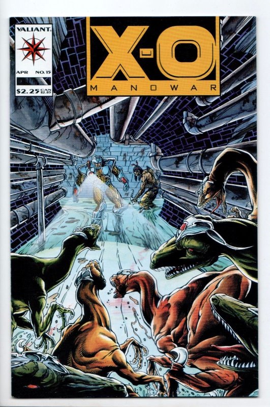 X-O Manowar #15 (Valiant, 1993) VF