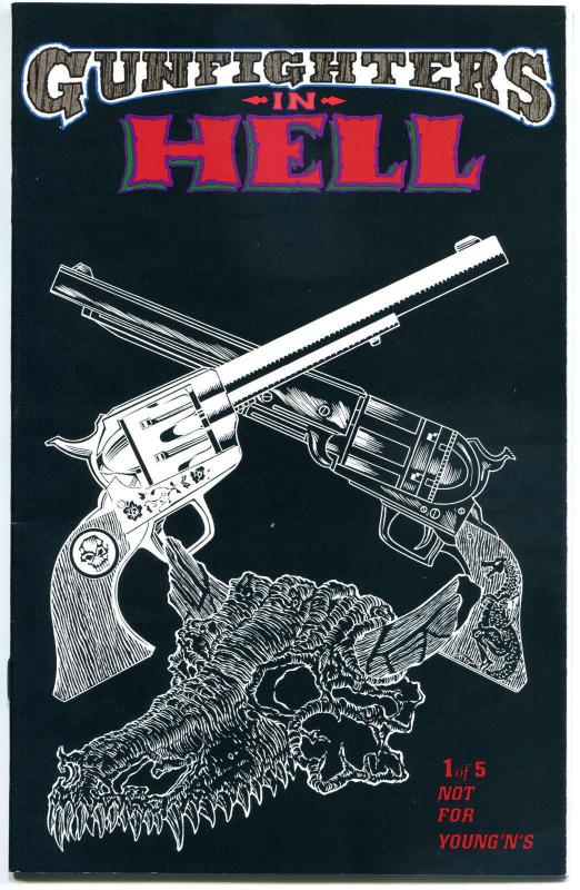 GUNFIGHTERS in HELL 1, VF+, Western Horror, Tim Vigil, 1994, more TV in store