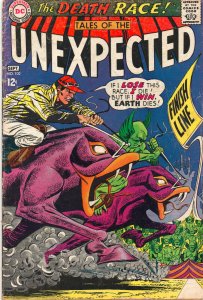 Tales Of The Unexpected #102 - Finish Line - 1967 (Grade 4.5)