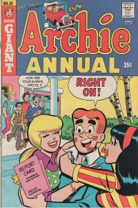 Archie Annual #26 GD ; Archie | low grade comic 1975 Giant
