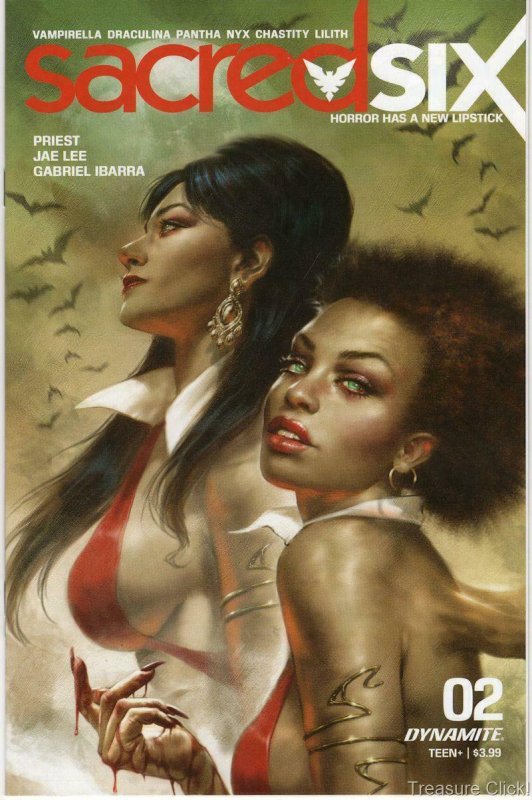 Dynamite Sacred Six # 2 Variant Cover B Parrillo