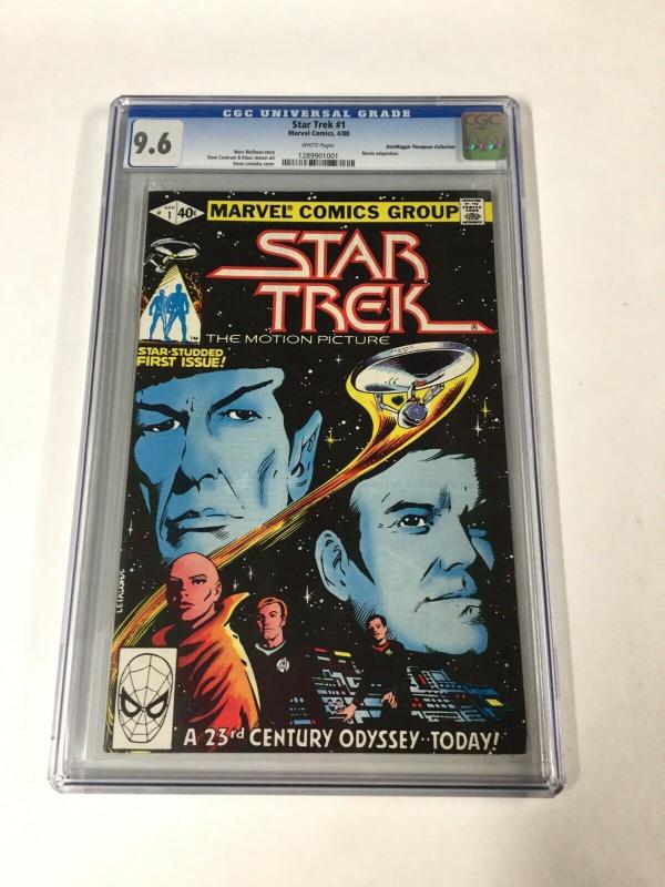 Star Trek 1 Cgc 9.6 White Pages Marvel