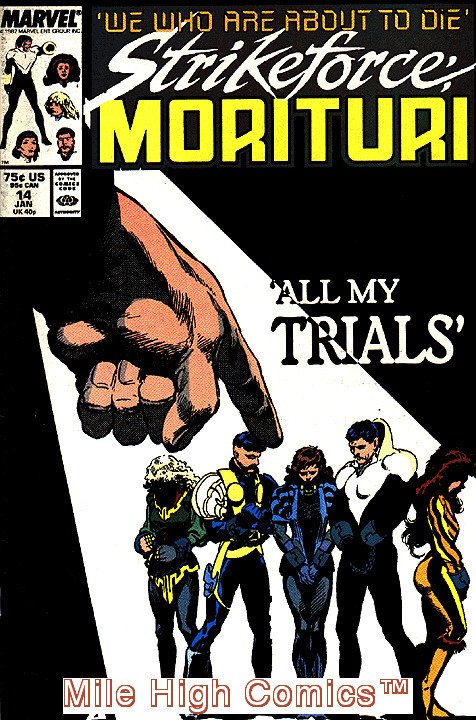 STRIKEFORCE: MORITURI (1986 Series) #14 Near Mint Comics Book