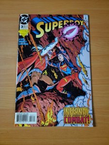 Superboy v3 #3 Direct Market Edition ~ NEAR MINT NM ~ 1994 DC Comics