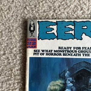 Vintage EERIE Magazine #22 May 1969 WARREN Horror Comics VIC PREZIO