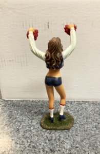 Cheerleader Resin Statue (loose) 10 inches tall