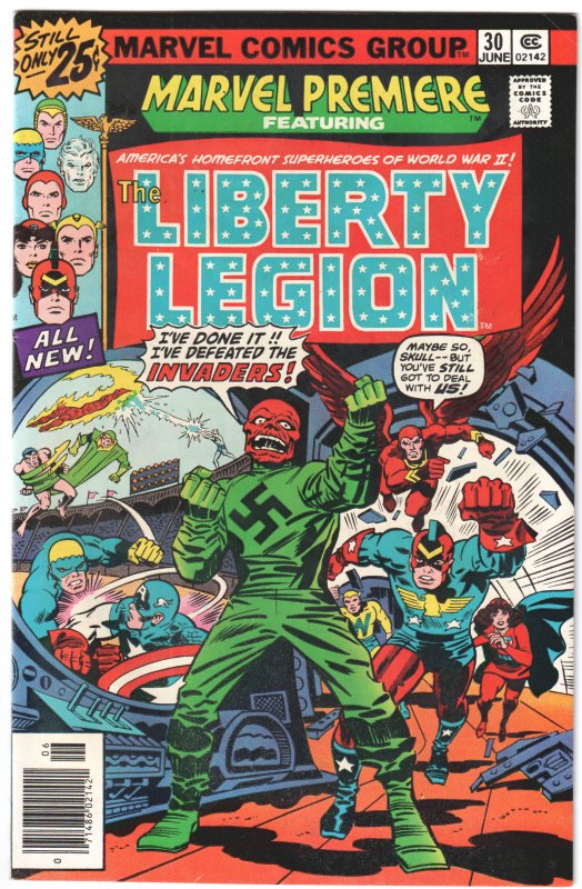 Marvel Premiere #30 (1976) Liberty Legion