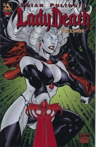 Lady Death Blacklands # 1 Blood Red Foil Variant Cover Edition !!!  VF/NM