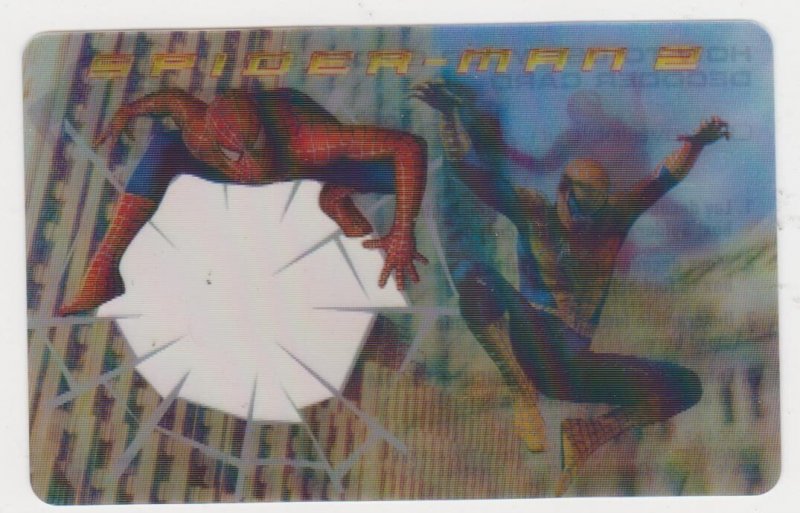 2004 Spider-Man 2 Spider Sense Decoder Card #2