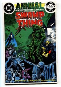 Swamp Thing Annual #2 JUSTICE LEAGUE DARK 1984 Deadman VF+