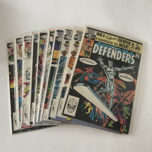 Defenders 101-110 Lot Run Set Very Fine Vf 8.0 Marvel