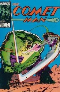 Comet Man #3 VF ; Marvel | Bill Sienkiewicz Hulk
