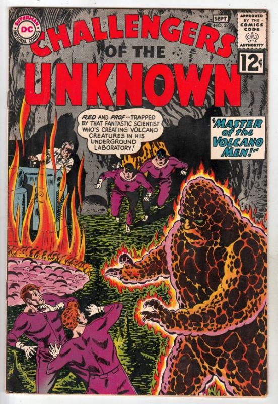Challengers of the Unknown #27 (Sep-62) VF High-Grade Challengers of the Unkn...