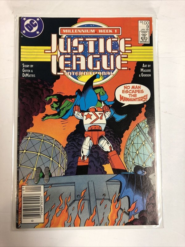 Justice League (1988)(DC) # 9 (NM) | Canadian Price Variant CPV