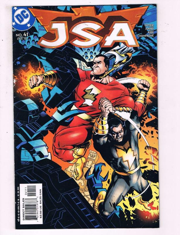 JSA #41 VF DC Comics Comic Book Goyers Johns Shazam DE12